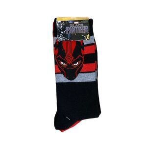 Marvel Black Panther Men’s Crew Socks 2-Pack